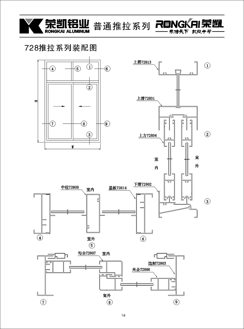 728推拉系列